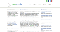 Desktop Screenshot of gaiamedia.org